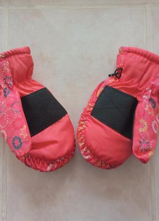 Новые теплые перчатки краги на флисе принт фейерверка бренда zeeman 3206 5-6 eur 110-1162 фото