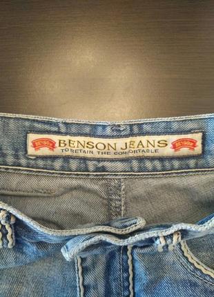 Benson jeans джинсы бриджи винтаж6 фото