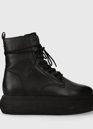 Боты кожаные steve madden