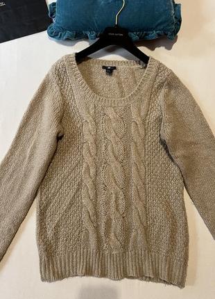 Базовий светр h&m вовна 4