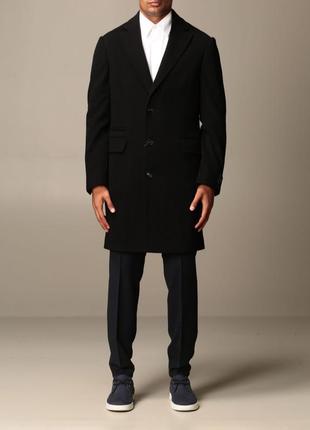 Шикарное классическое пальто из натуральной шерсти от отдома бренда ermenegildo zegna