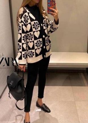 Кофта кардиган як  zara 5