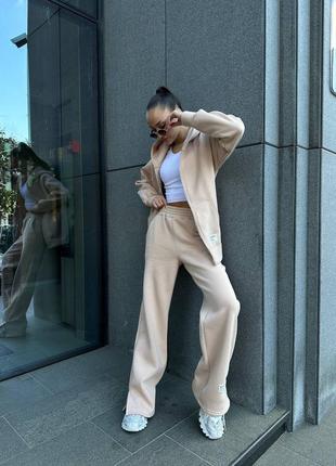 Костюм (меланж ,беж , молочний , синій , чорний )🥰