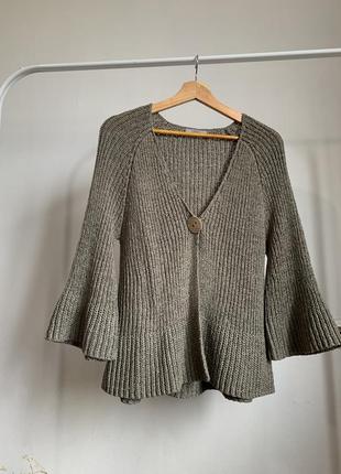 Базовый вязаный кардиган marks & spencer