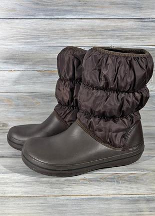 Crocs winter puff boot оригінальні чоботи2 фото