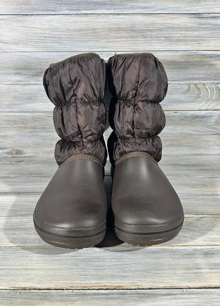 Crocs winter puff boot оригінальні чоботи3 фото