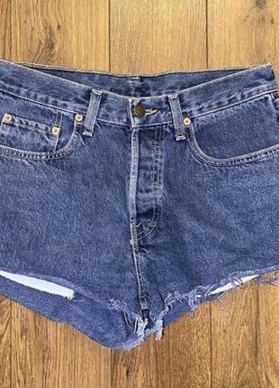 Стильные короткие синие джинсовые шорты’’levi’s’’,m оригинал