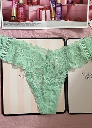 Кружевные трусики victoria's secret оригинал