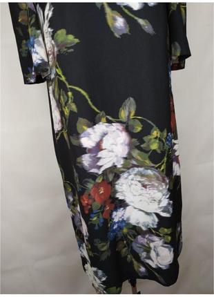 Сукня шикарна в квітковий принт marks&spencer3 фото