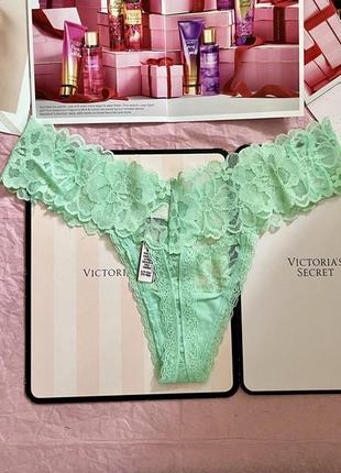 Кружевные трусики victoria's secret оригинал2 фото