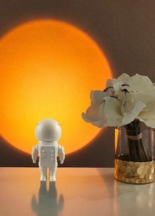 Детский светильник астронавт, космонавт sunset lamp astronaut4 фото