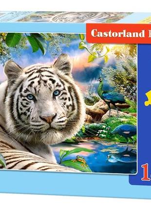 Пазлы castorland 180 "тигр" 32х23см, b-018192