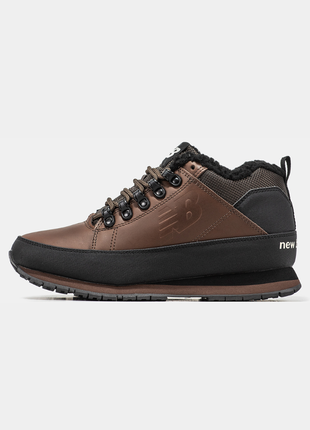 Мужские зимние кроссовки new balance 754 winter brown.