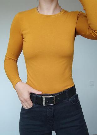 Лонгслив slim fit/ кофточка подростковая, размер xs-s/ 42, tu