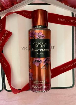 Victoria's secret amber romance noir fragrance mist оригинал3 фото