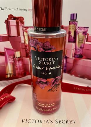 Victoria's secret amber romance noir fragrance mist оригинал1 фото