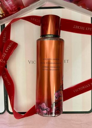 Victoria's secret amber romance noir fragrance mist оригинал4 фото