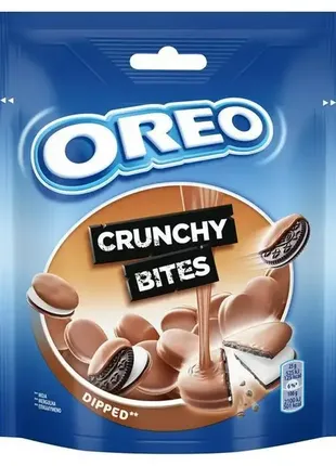 Печиво в шоколаді oreo crunchies dipped 110g