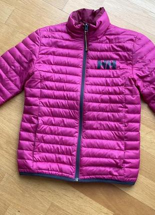 Куртка тонка пухова весна-осінь helly hansen