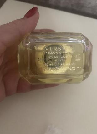 Туалетна вода versace yellow diamond3 фото