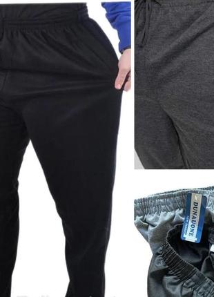 Теплі спортивні штани, фліс, 60-62, темно сірі
