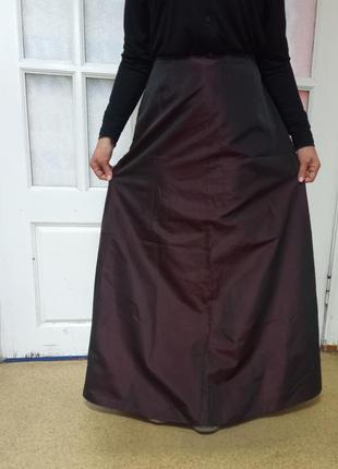 Нарядная юбка из тафты2 фото
