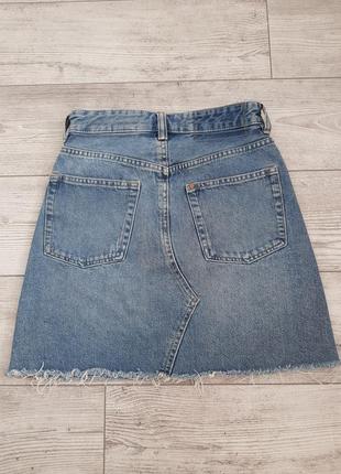 Базовая джинсовая мини юбка