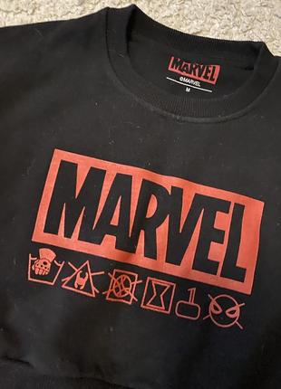 Укороченный свитшот marvel2 фото