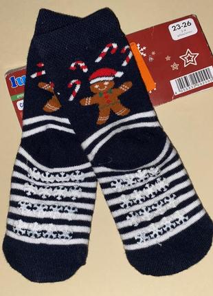 Махрові шкарпетки зі стоперами розмір: 23/26 бренд: lupilu 💰 60  грн.5 фото