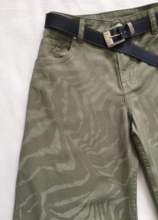 Крутые джинсы трубы палаццо, анималистичный принт- тренд сезона! h&m1 фото