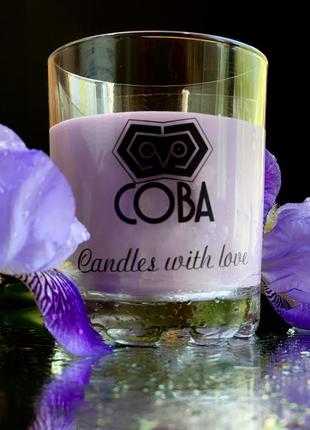 Свеча из соевого воска/ свеча в стакане соевый воск