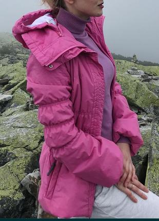 Жіноча куртка columbia. рожева куртка. коламбия. лижна куртка