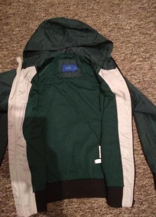 Ветровка, куртка, курточка на 6-7 лет, плащевка на подкладке с капюшоном3 фото