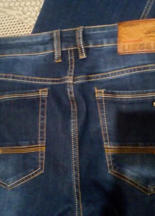 Чоловічі джинси сині likgass4 фото