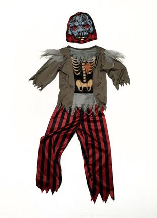 Монстр монстрик  костюм с маской на хеллоуин для мальчика 3-4 года