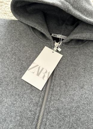 Кофта бомпер зіпка zara 6