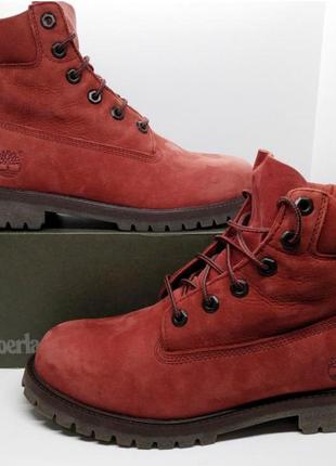 Водонепроницаемые кожаные ботинки timberland premium оригинал4 фото