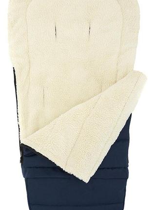 Зимовий конверт babyroom wool n-20 navy blue темно-синій3 фото