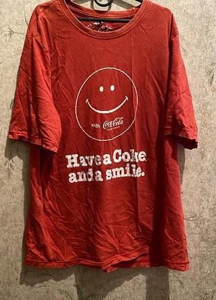 Вінтажна футболка coca-cola