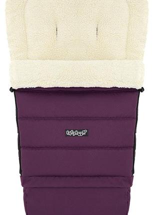 Зимний конверт babyroom wool n-20 violet фиолетовый