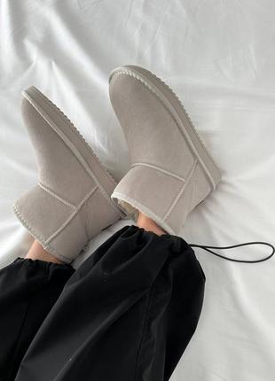 Женские угги ugg mini milk suede