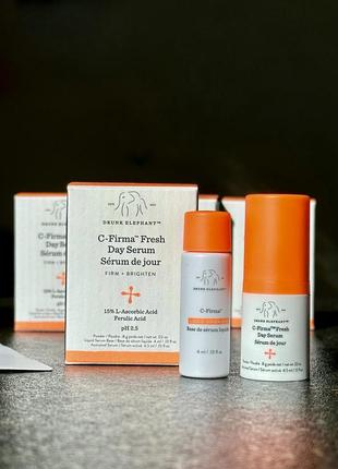 Сыворотка для лица с витамином c c-firma fresh day serum drunk elephant