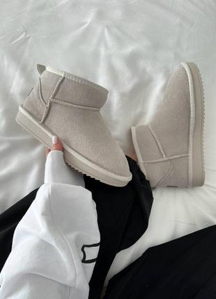 Женские угги ugg ultra mini milk suede