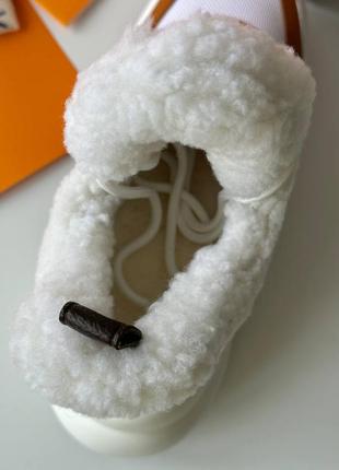 Кроссовки зимние в стиле louis vuitton 🤍7 фото