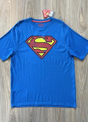 Чоловіча футболка з принтом супермена superman