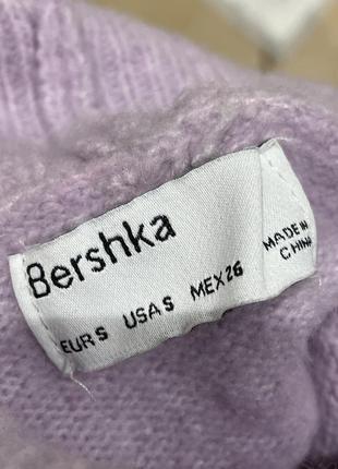 Укороченый свитер водолазка bershka 4