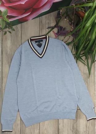 Светр tommy hilfiger 100% вовна