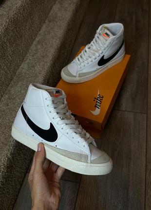 Оригинальные кеды nike blazer mid 77