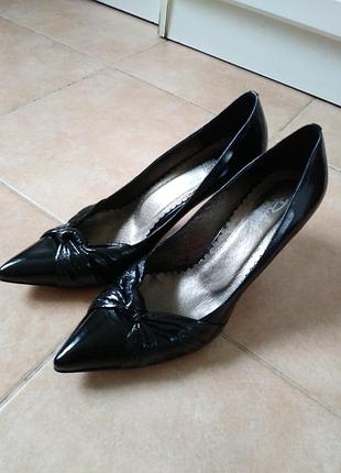 Туфли respect лаковые натуральная кожа