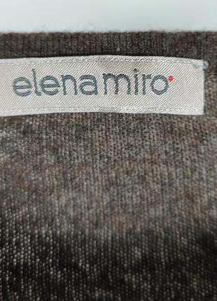 Elena miro шерстяной свитер 3/4рукав3 фото